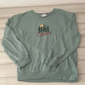 Full Tilt Oregon Embroidered Sweatshirt